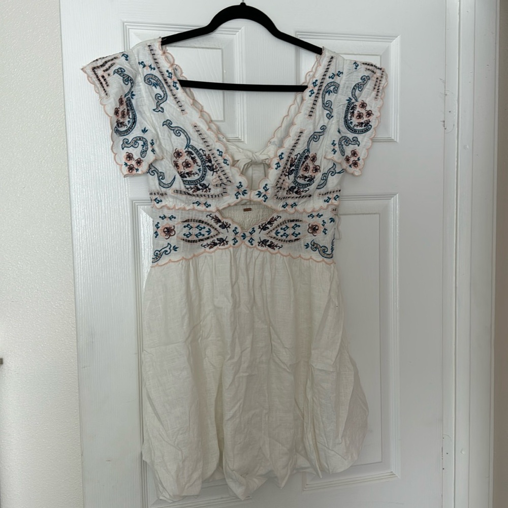 Free People babydoll dress/top